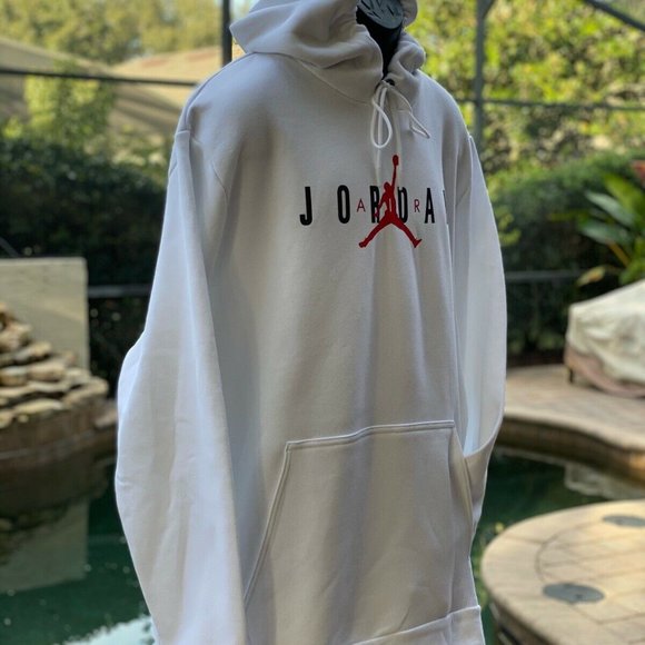 NIKE AIR JORDAN JUMPMAN CLASSIC FLEECE HOODIE - Picture 2 of 7